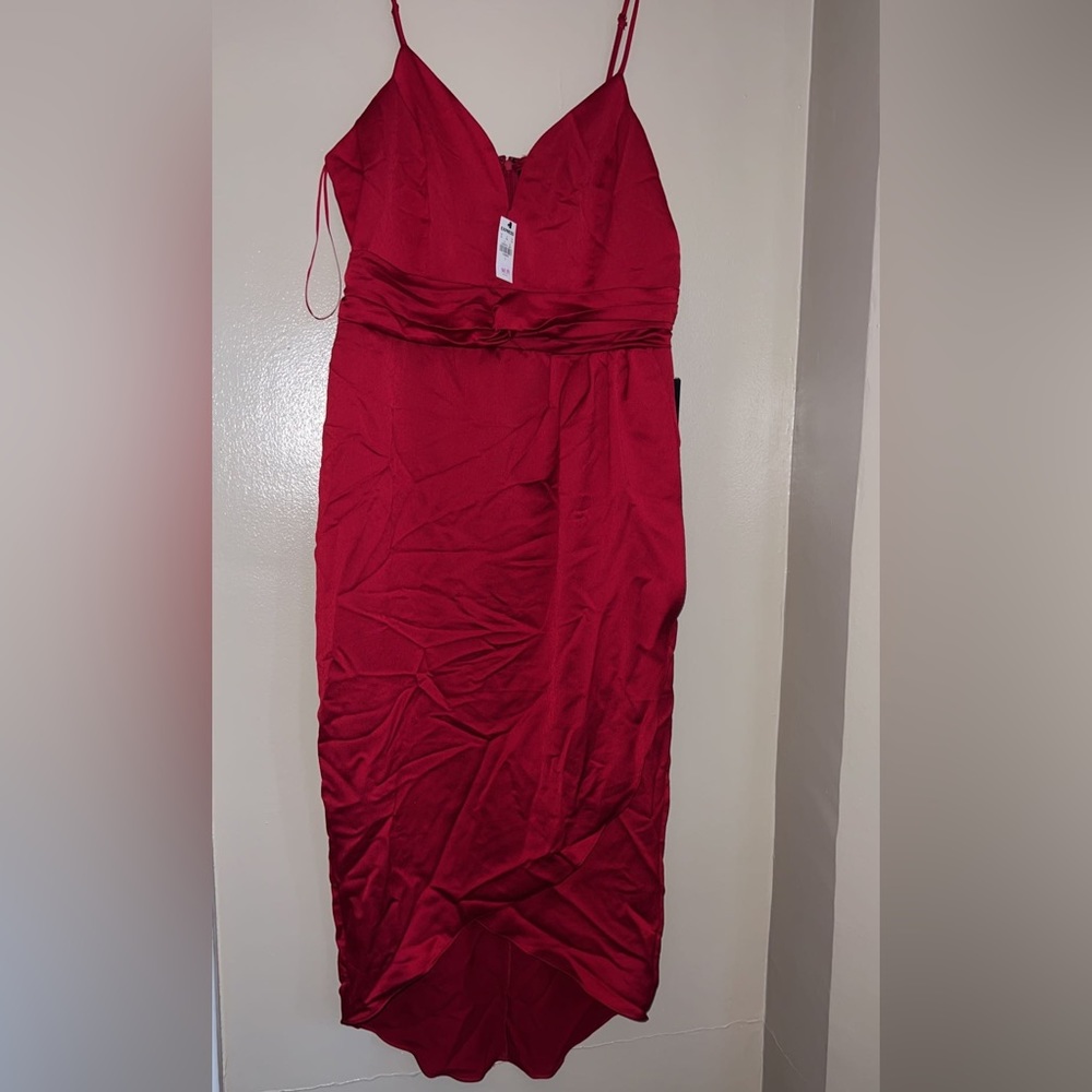 NWT Deep red dress